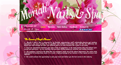 Desktop Screenshot of moriah2nails.com